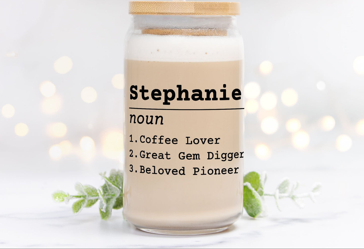 personalized pioneer tumbler, pioneer school gift, encouragement gift