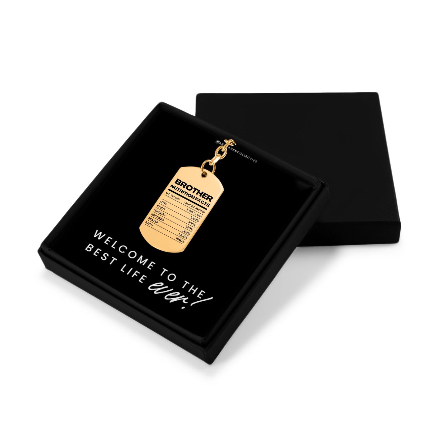 baptism keychain for brothers, best life ever keychain for brothers