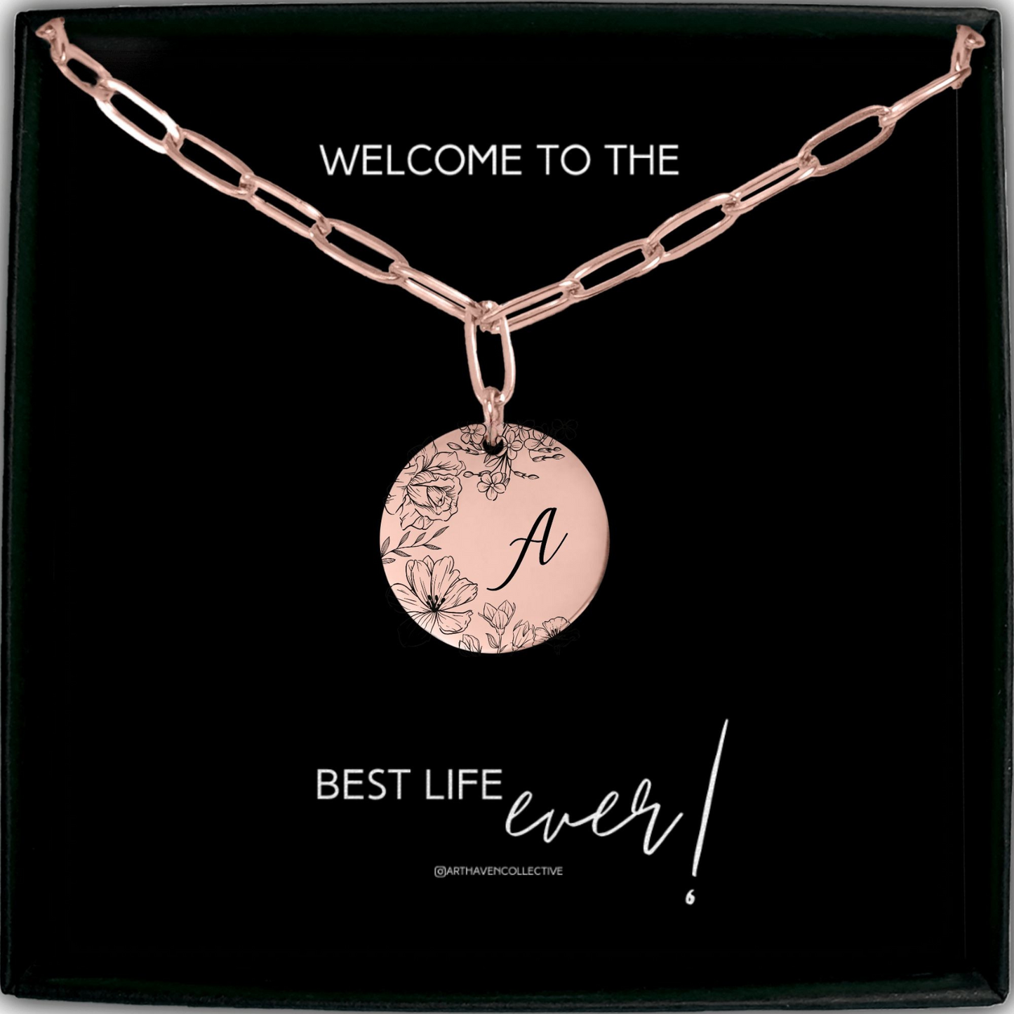 personalized baptism necklace for sisters, best life ever gifts for sisters
