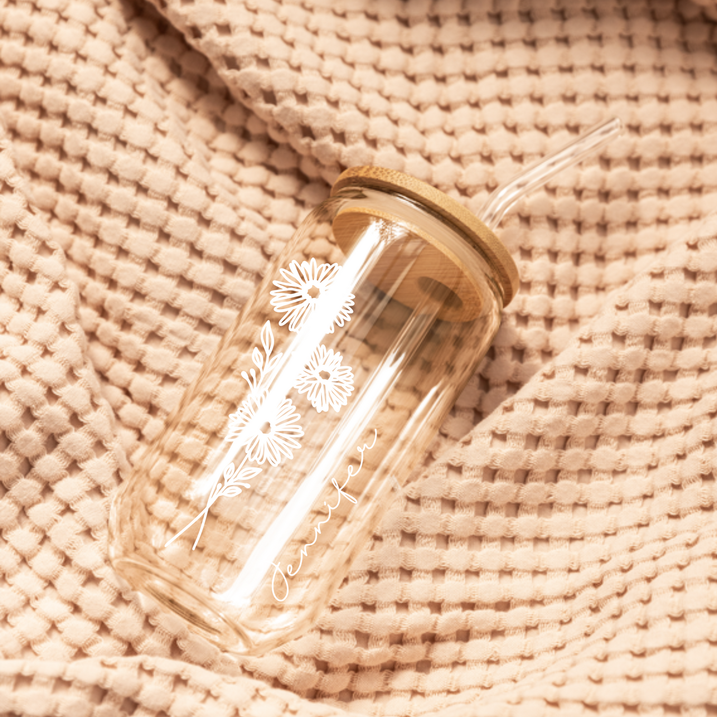 New Pioneer glass can tumbler Gift, Pioneer School gift, Pioneer tumbler personalized