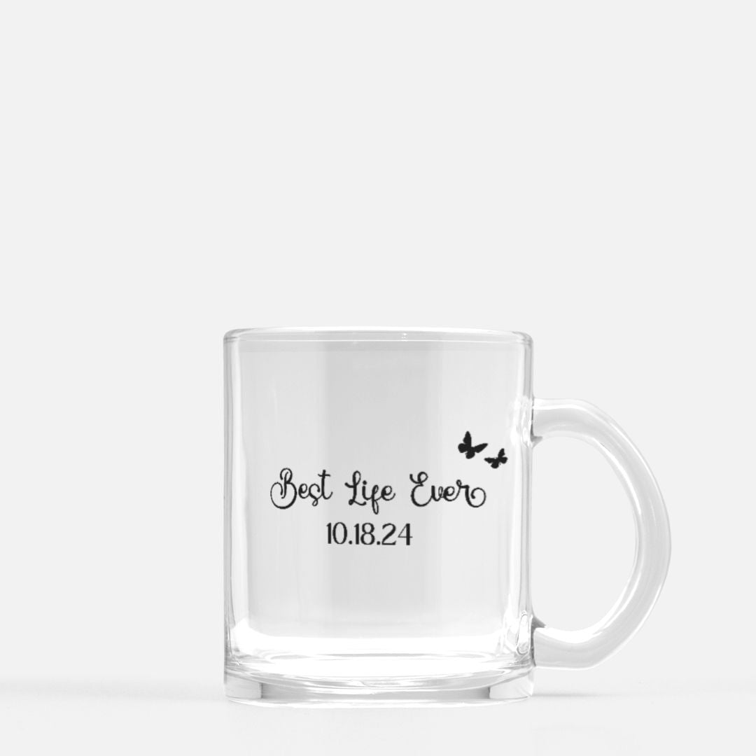 baptism mug for sisters, best life ever mug