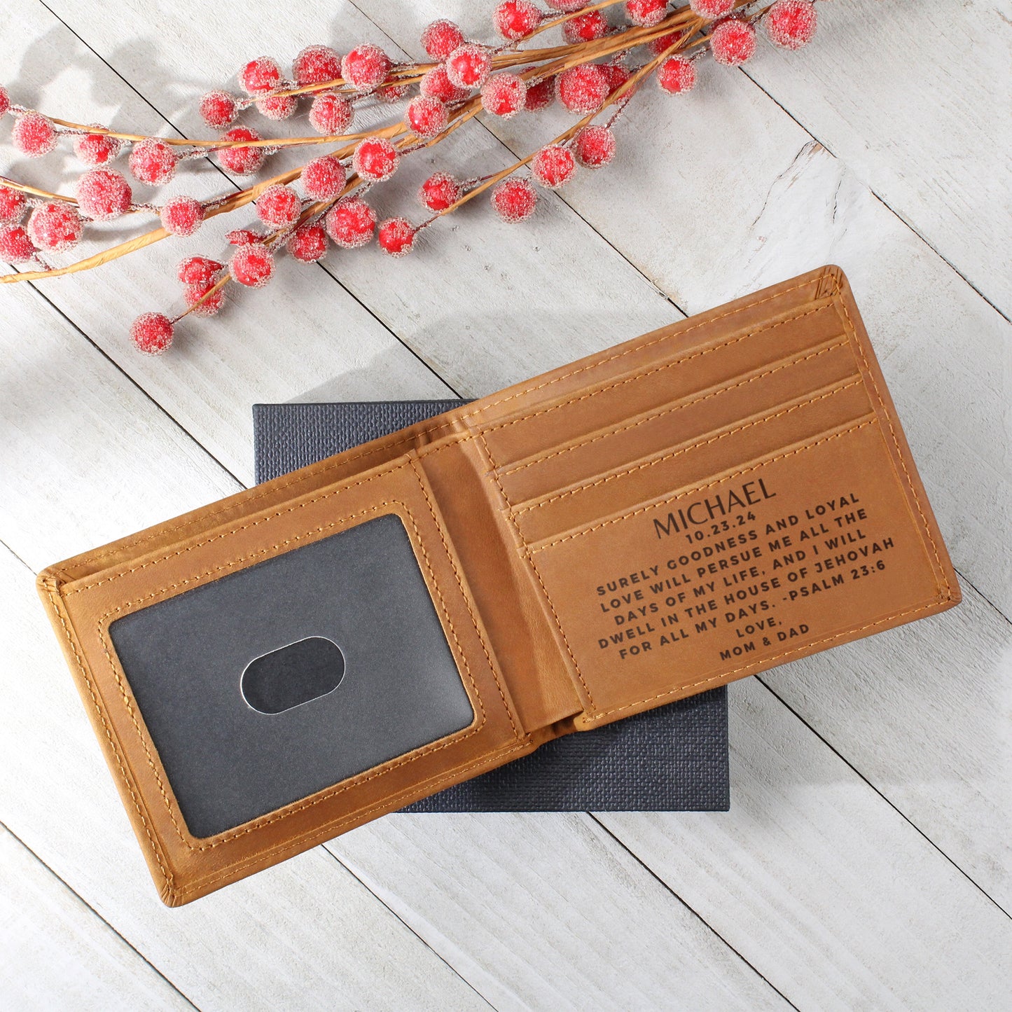 custom words wallet