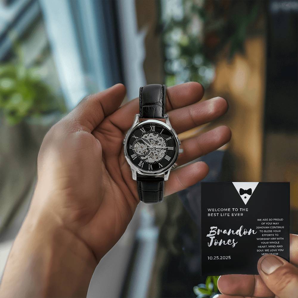 baptism watch for brothers, best life ever gift for brothers