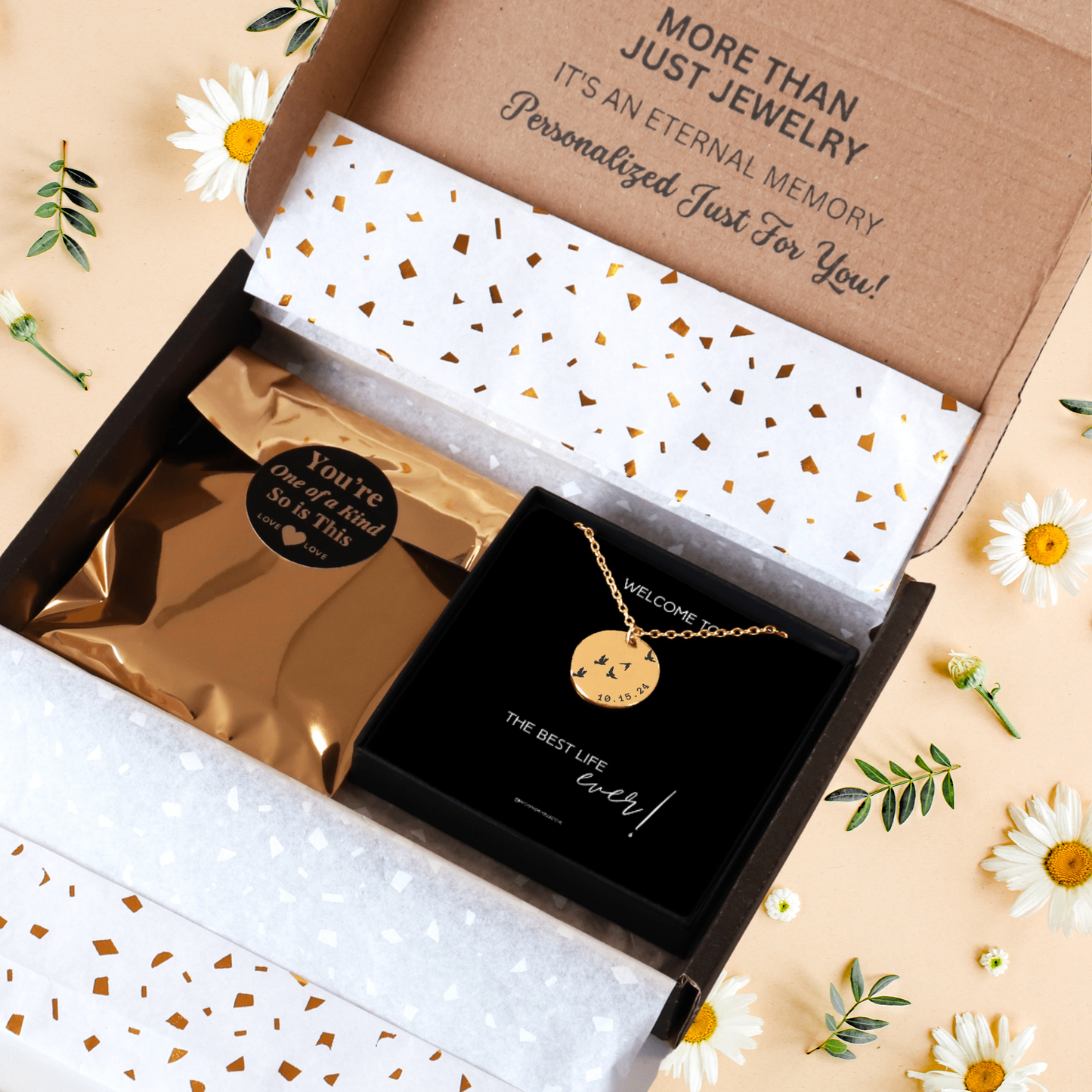 baptism necklace for sisters