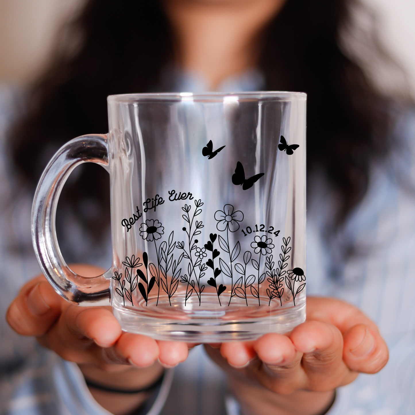 baptism mug for sisters, best life ever mug for sister