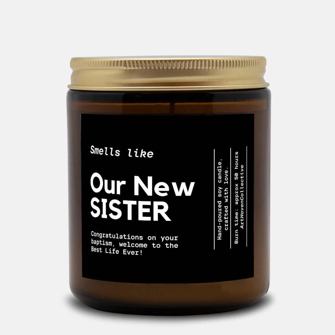 Sister best life ever candle gift, welcome to the best life ever candle for sisters