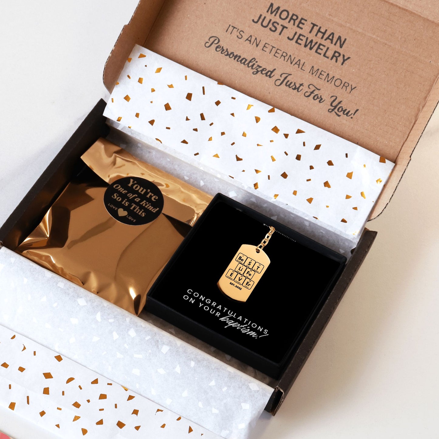 2025 baptism keychain for brothers, best life ever keychain for brother