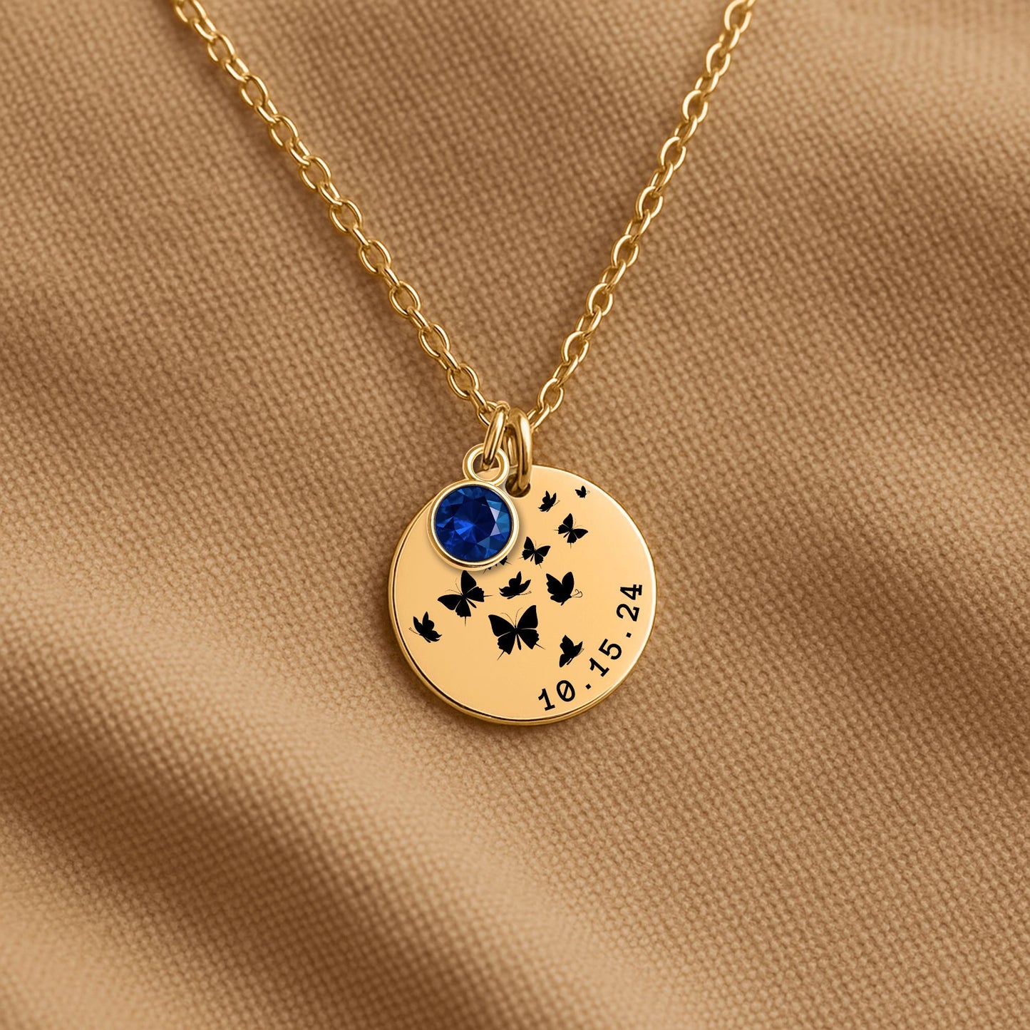 baptism necklace with stone for sisters, best life ever baptism necklace for girl