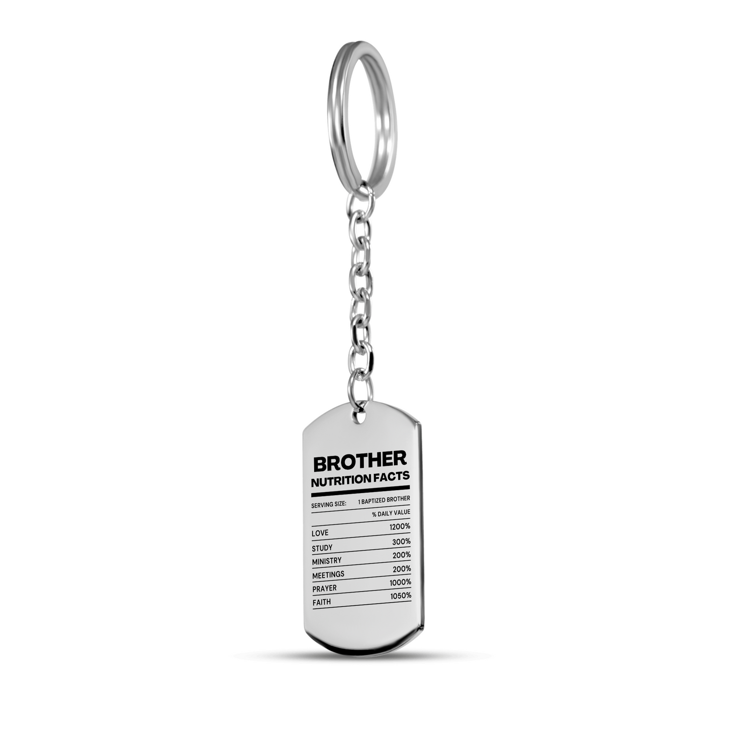 baptism keychain for brothers, best life ever keychain for brothers