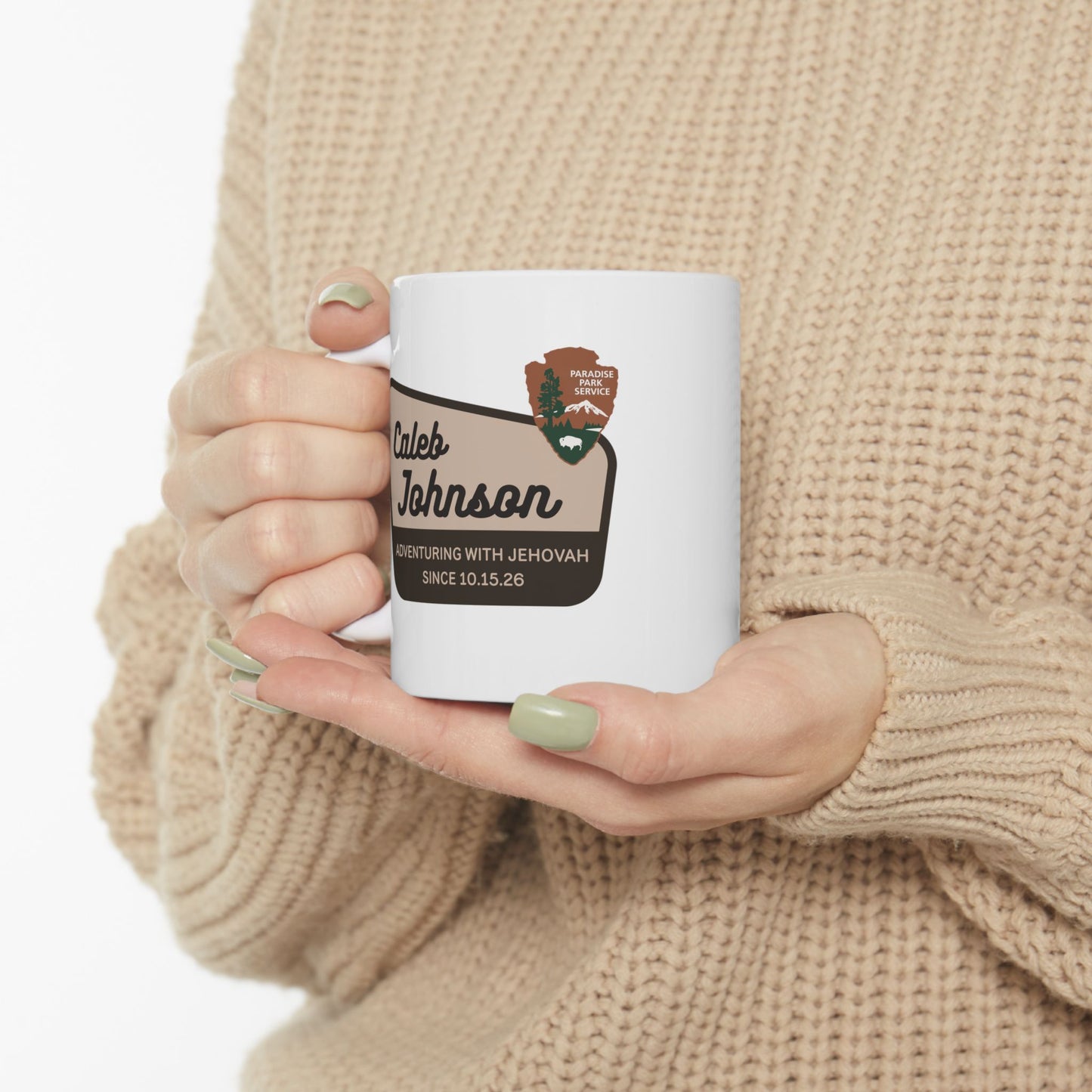 personalized baptism mug for brothers and sisters