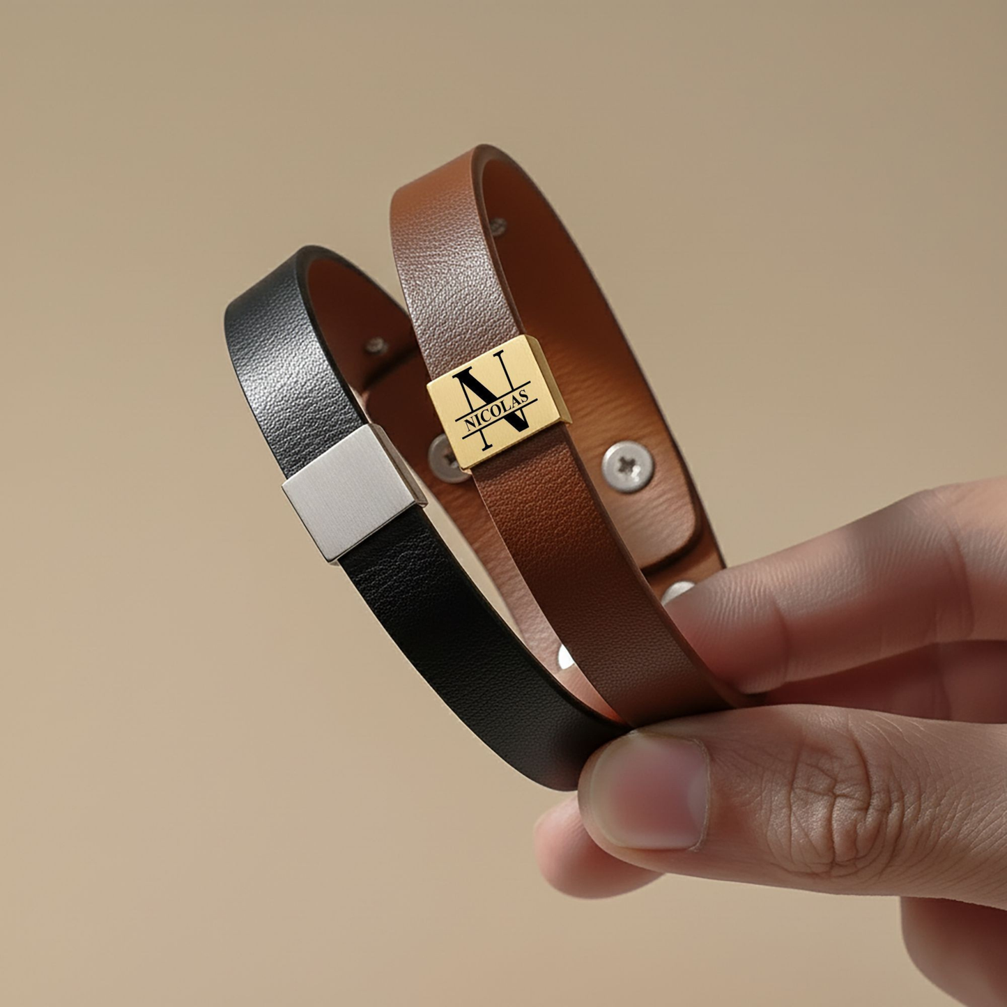 baptism gift for brothers, baptism bracelet gift for men personalized