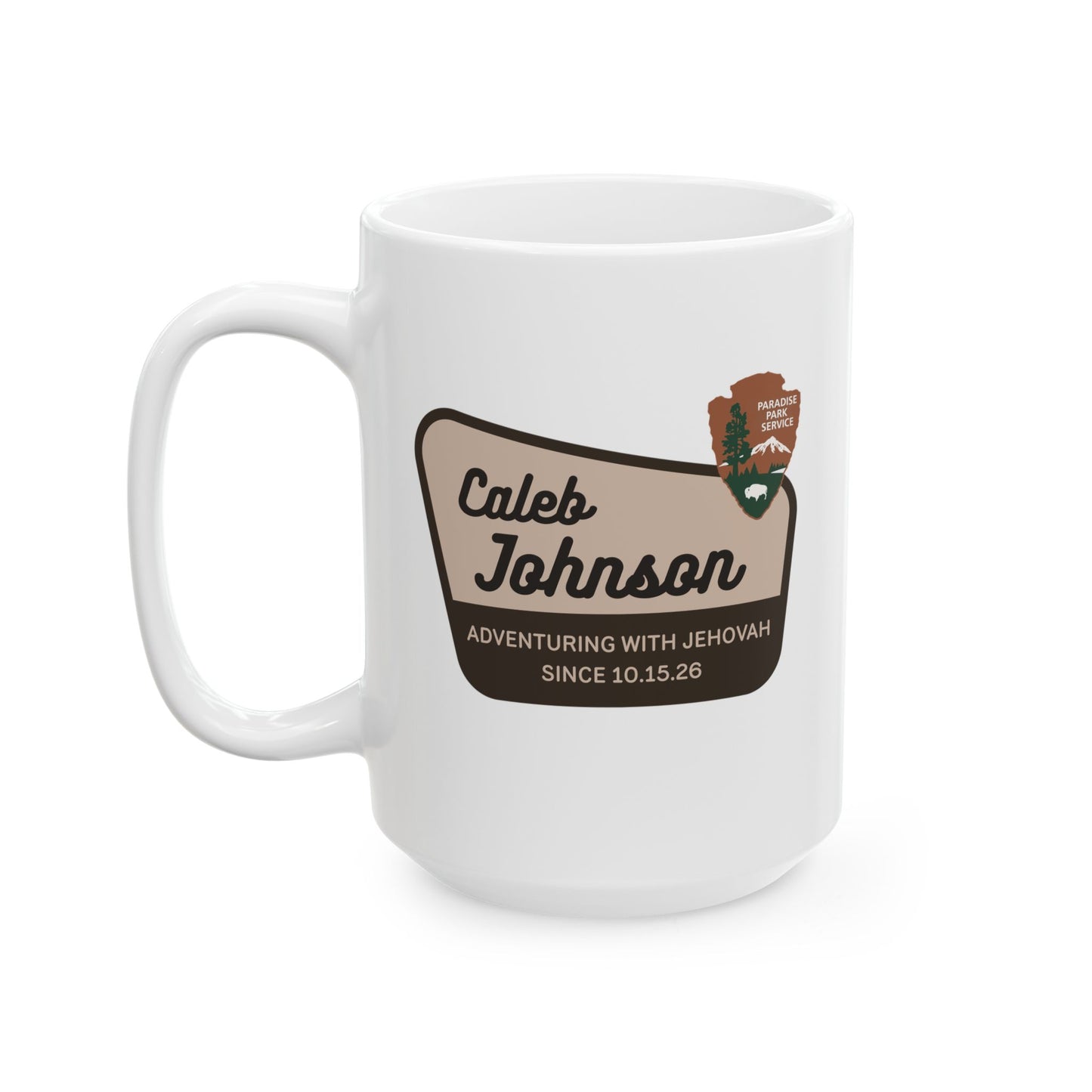 personalized baptism mug for brothers and sisters