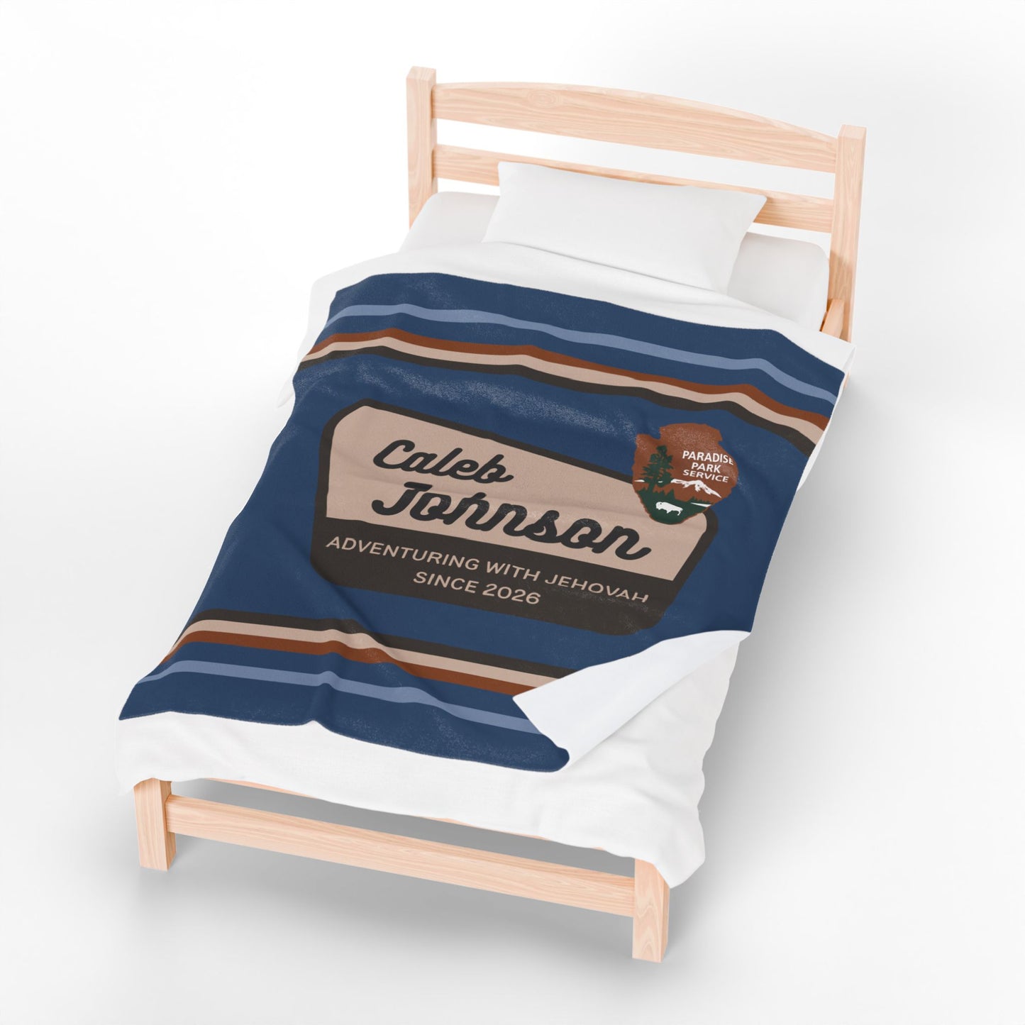 Baptism gift for brothers, Baptism blanket gift for brothers