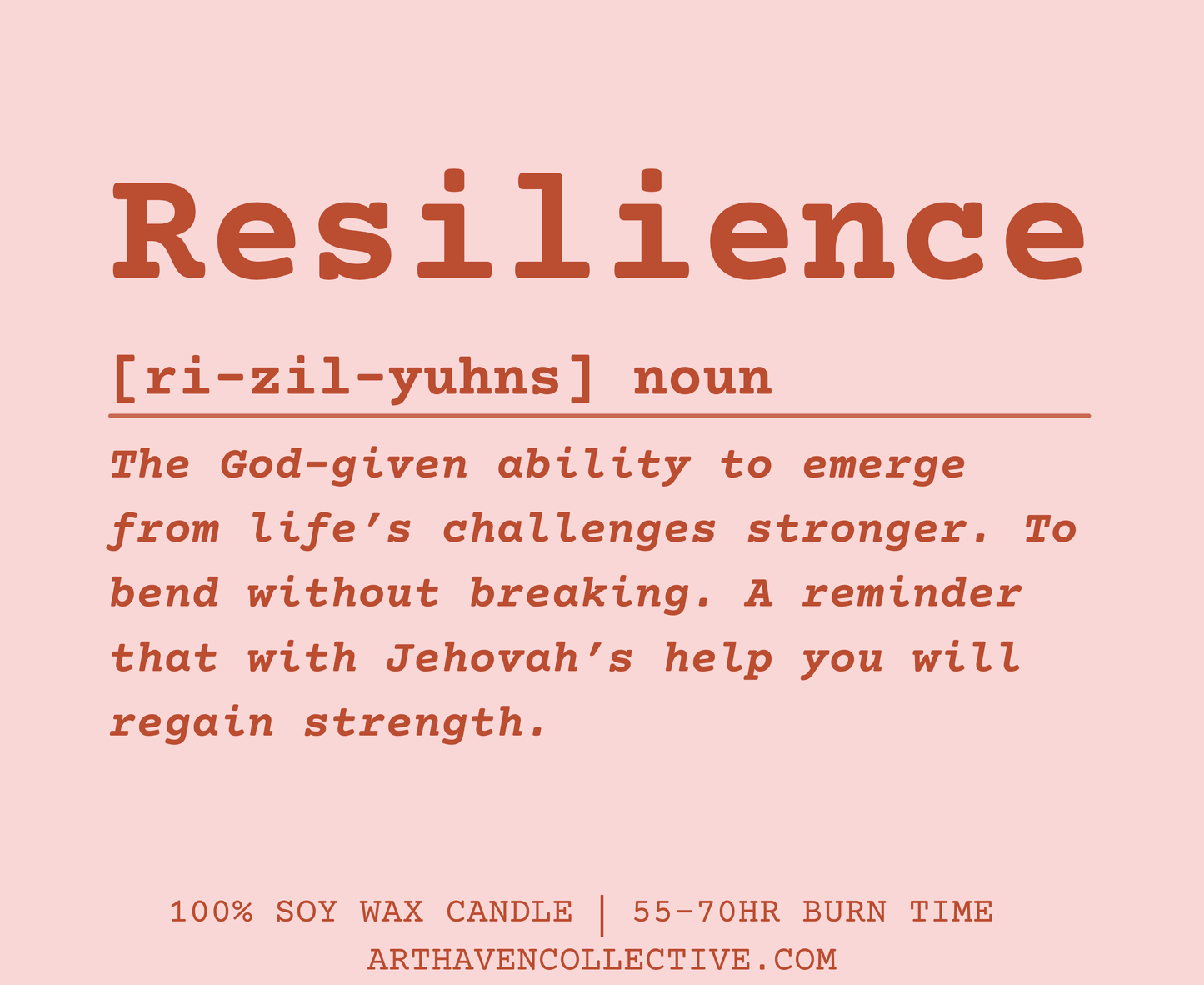 Resilience encouragement gift set