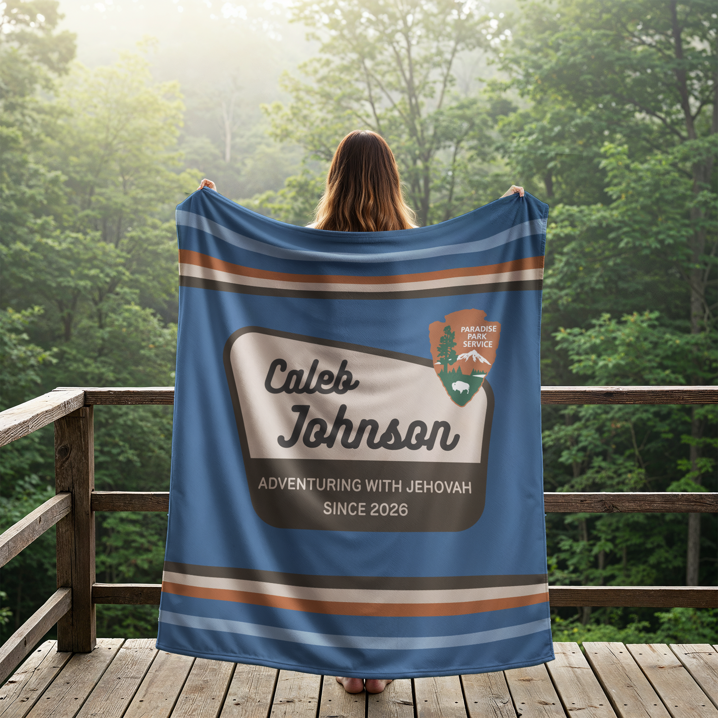 Baptism gift for brothers, Baptism blanket gift for brothers