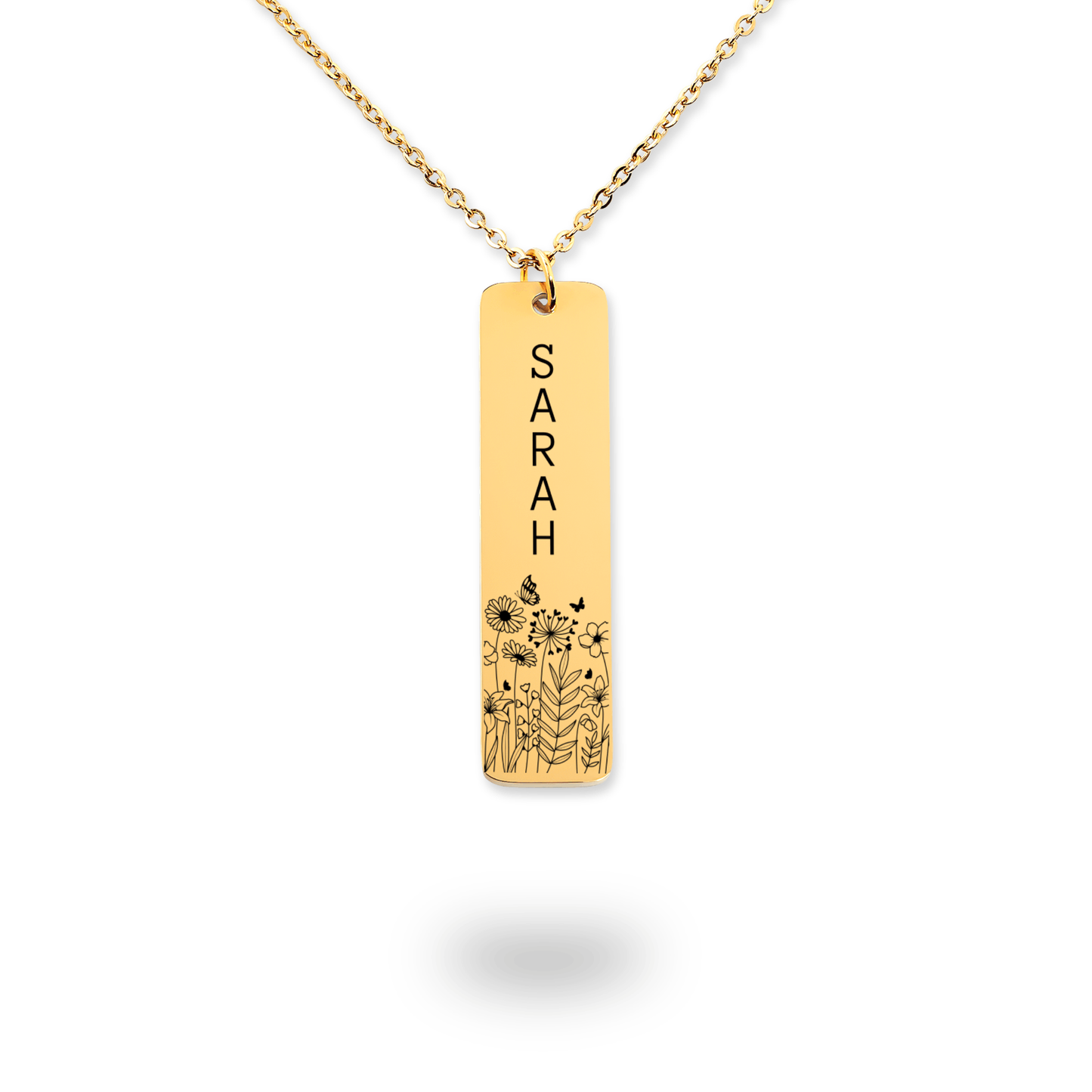 i vertical bar best life ever necklace for sisters