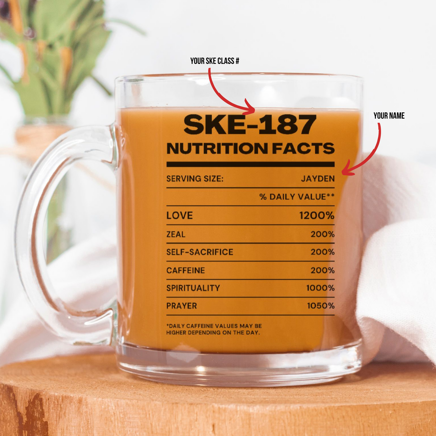 personalized ske mug for brothers and sisters, ske gifts