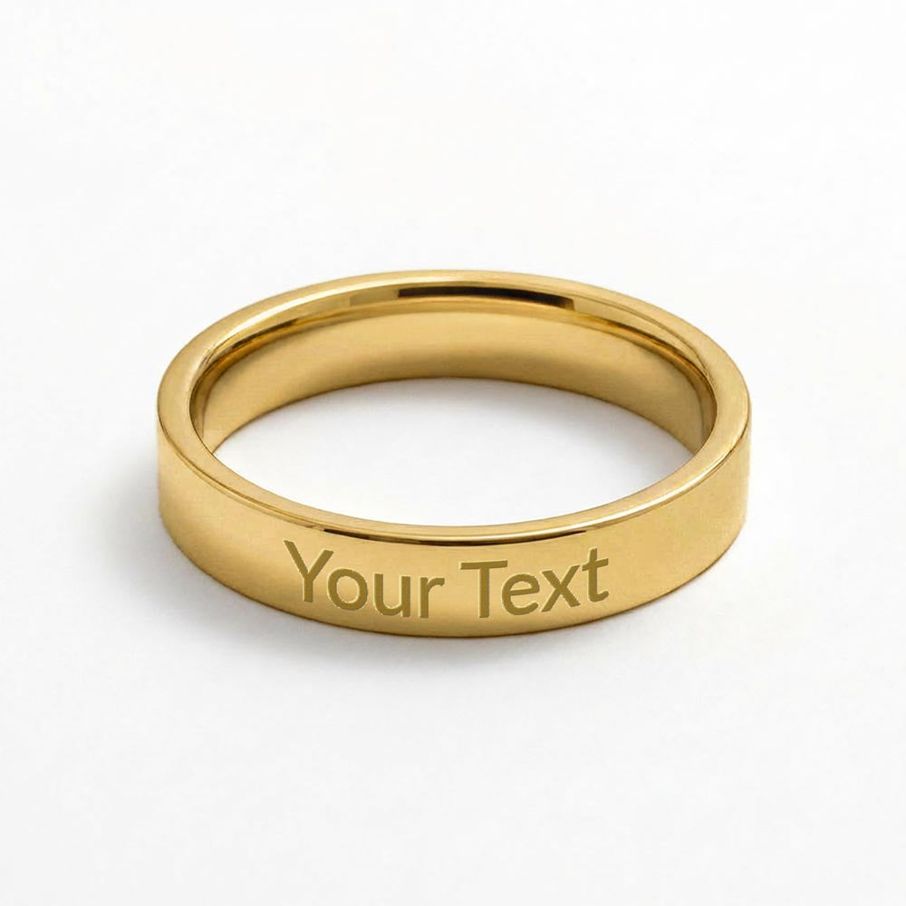 personalized baptism ring for sisters, engraved baptism jewelry for women