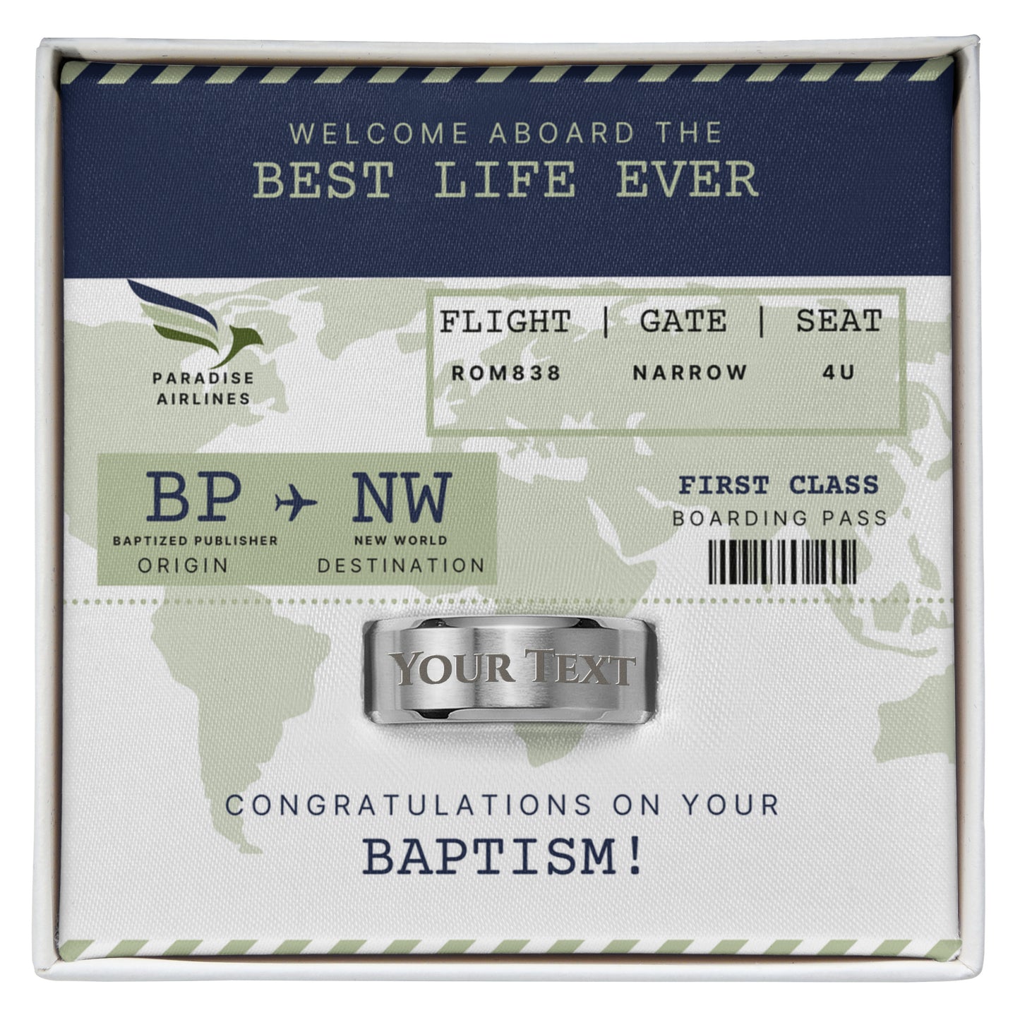 personalized baptism ring gift for brothers