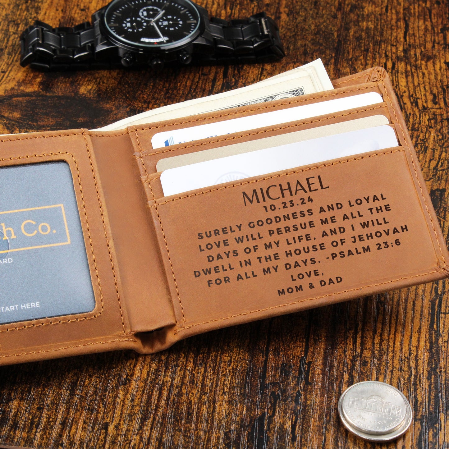 custom words wallet