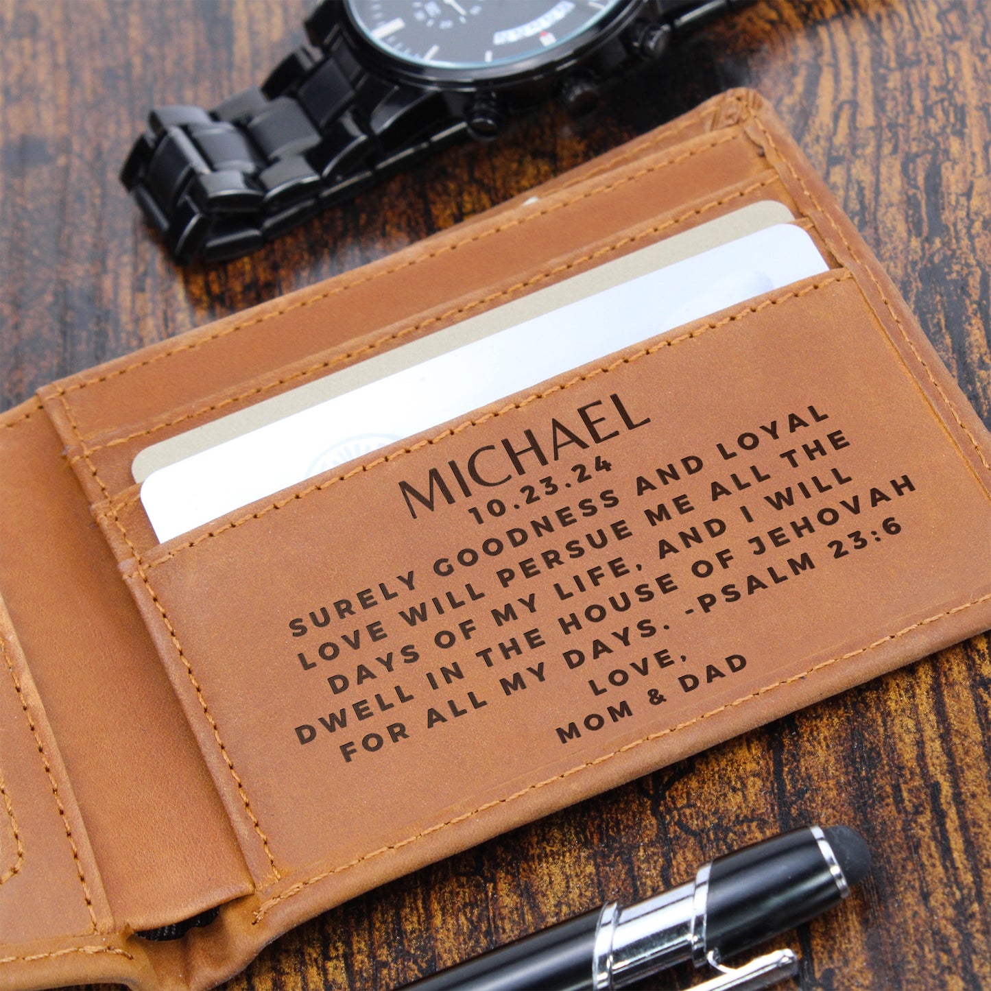 custom words wallet