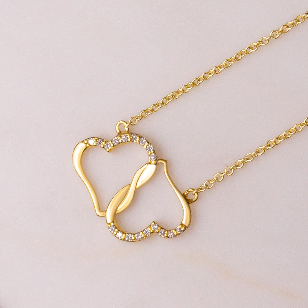 solid 10k gold necklace, baptism necklace for sisters, for daughter