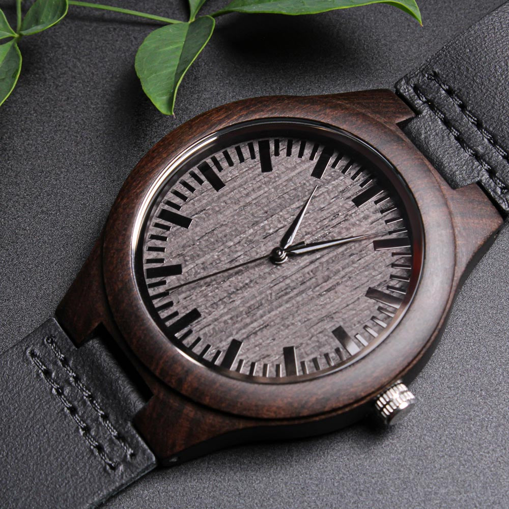 personalized best life ever engraved wood watch for brothers, baptism gift for brothers, no hay vida mejor