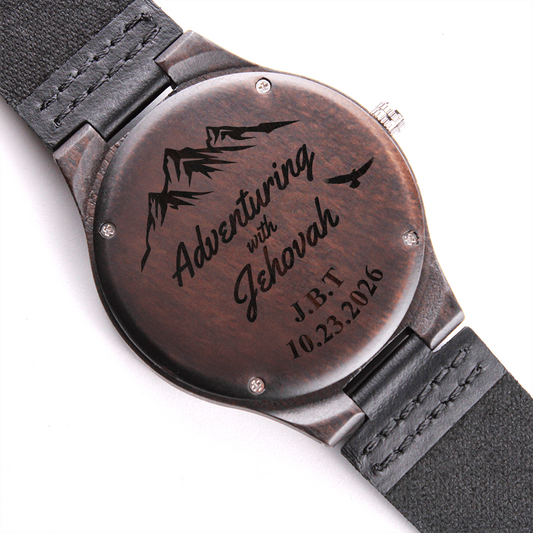 Adventuring w jah engraved watch final