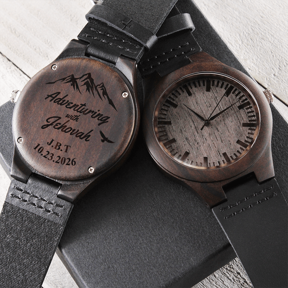 Adventuring w jah engraved watch final