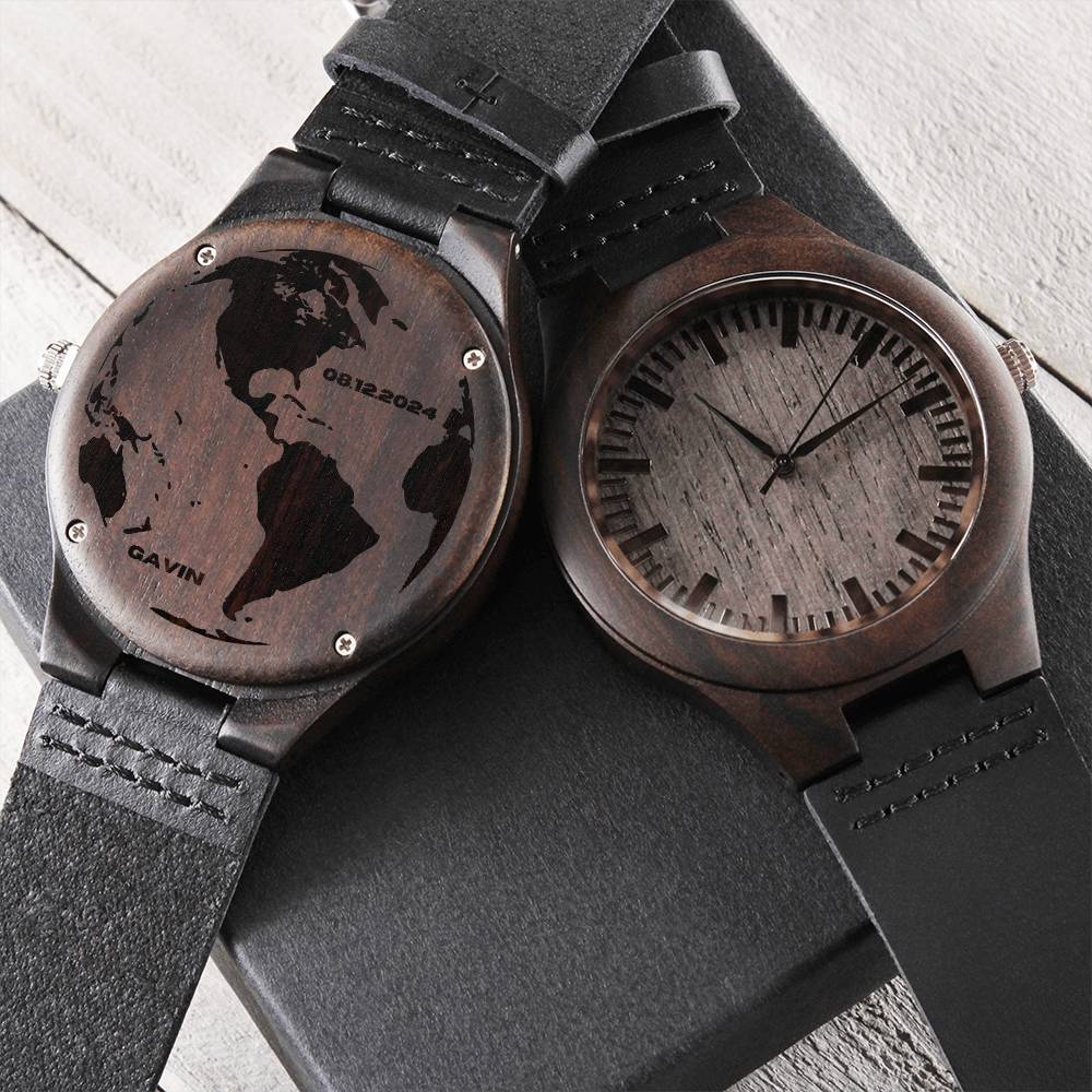 personalized best life ever engraved wood watch for brothers, baptism gift for brothers, no hay vida mejor