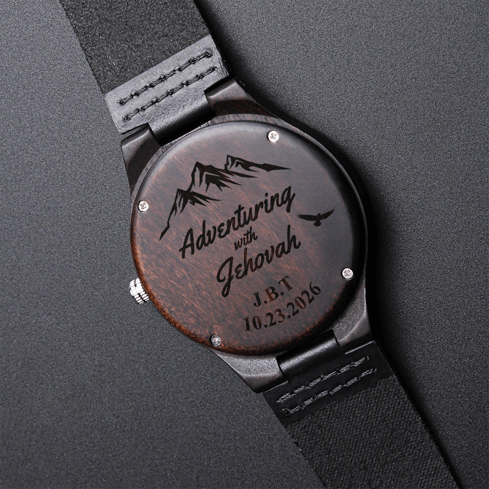 Adventuring w jah engraved watch final