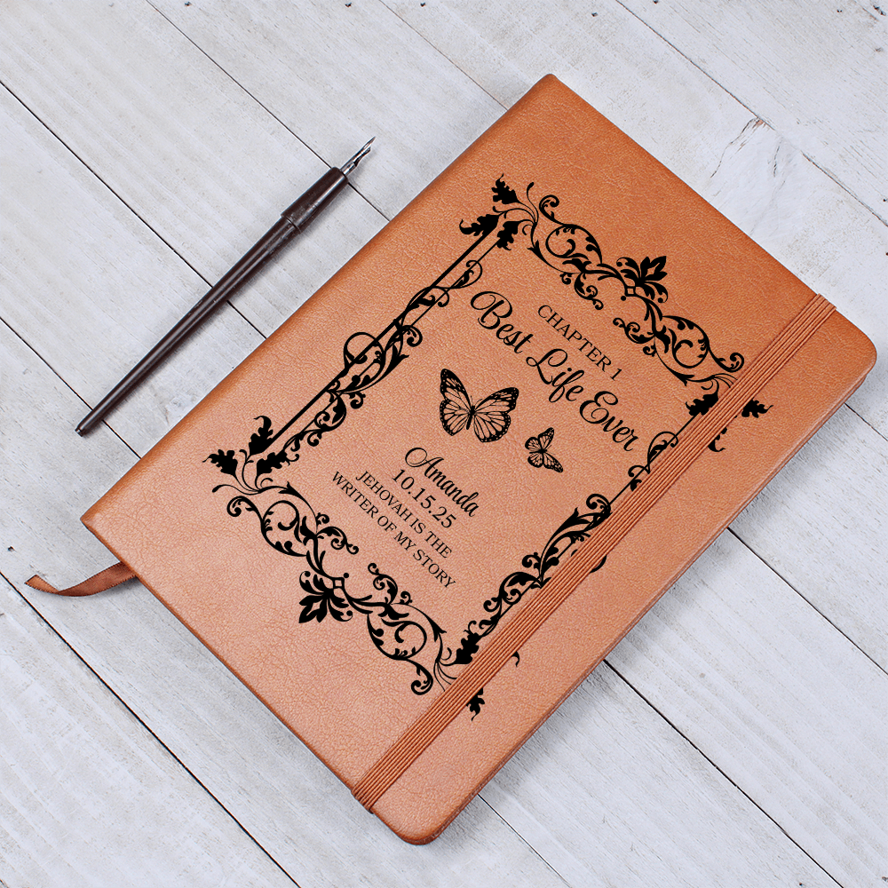 jw personalized baptism journal, jw baptism gifts for sisters