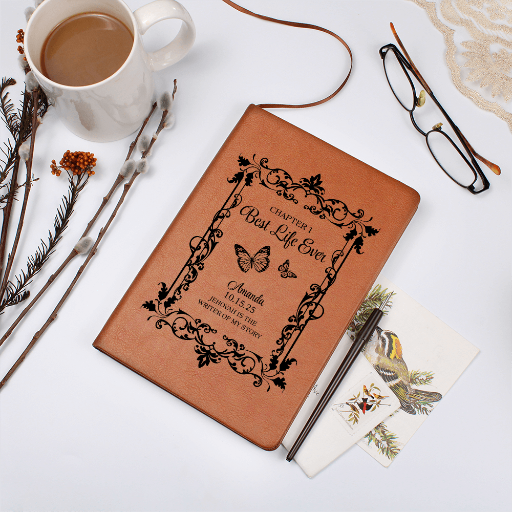 jw personalized baptism journal, jw baptism gifts for sisters