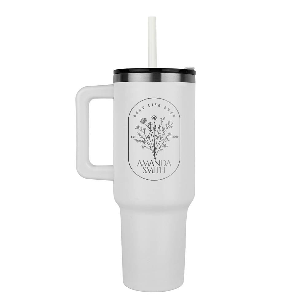 best life ever tumbler for sisters, personalized baptism tumbler for sisters