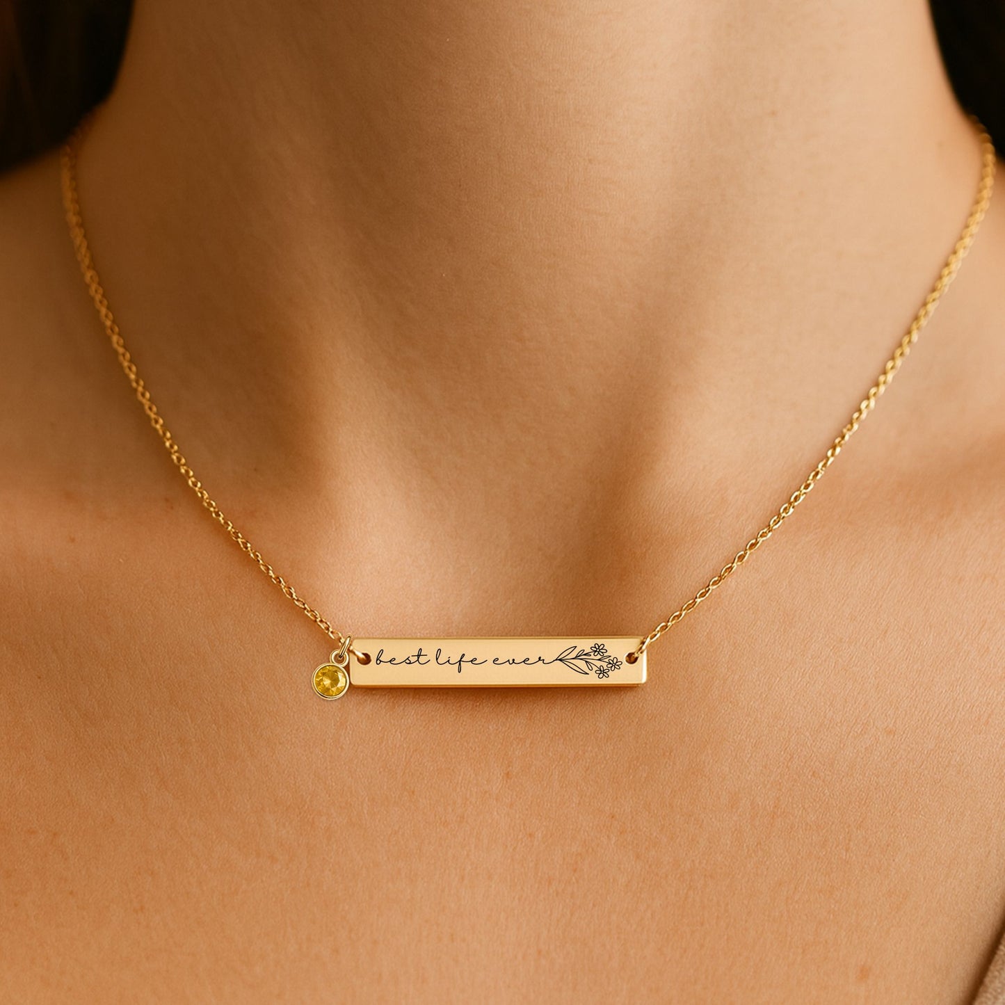 new publisher gift for sisters, best life ever necklace