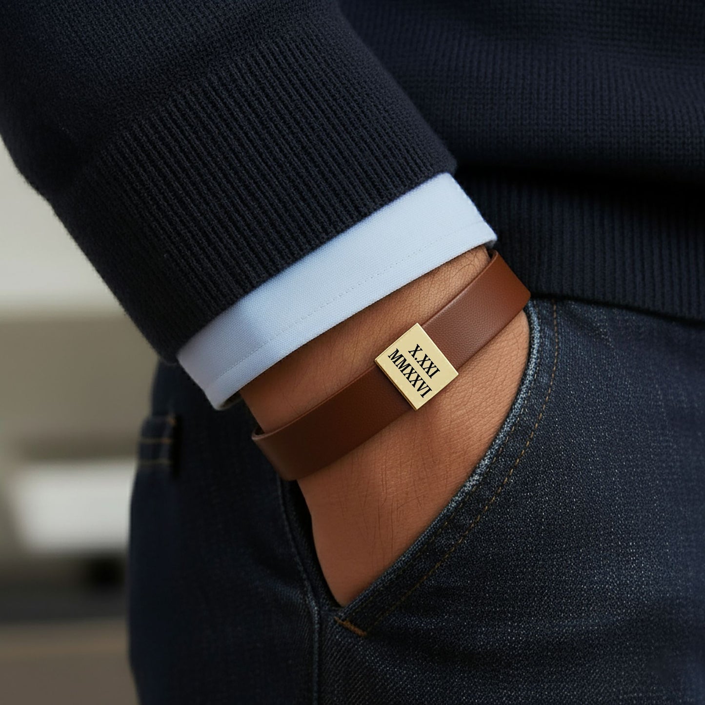 Baptism bracelet gift for brothers, Baptism gift for son 2026