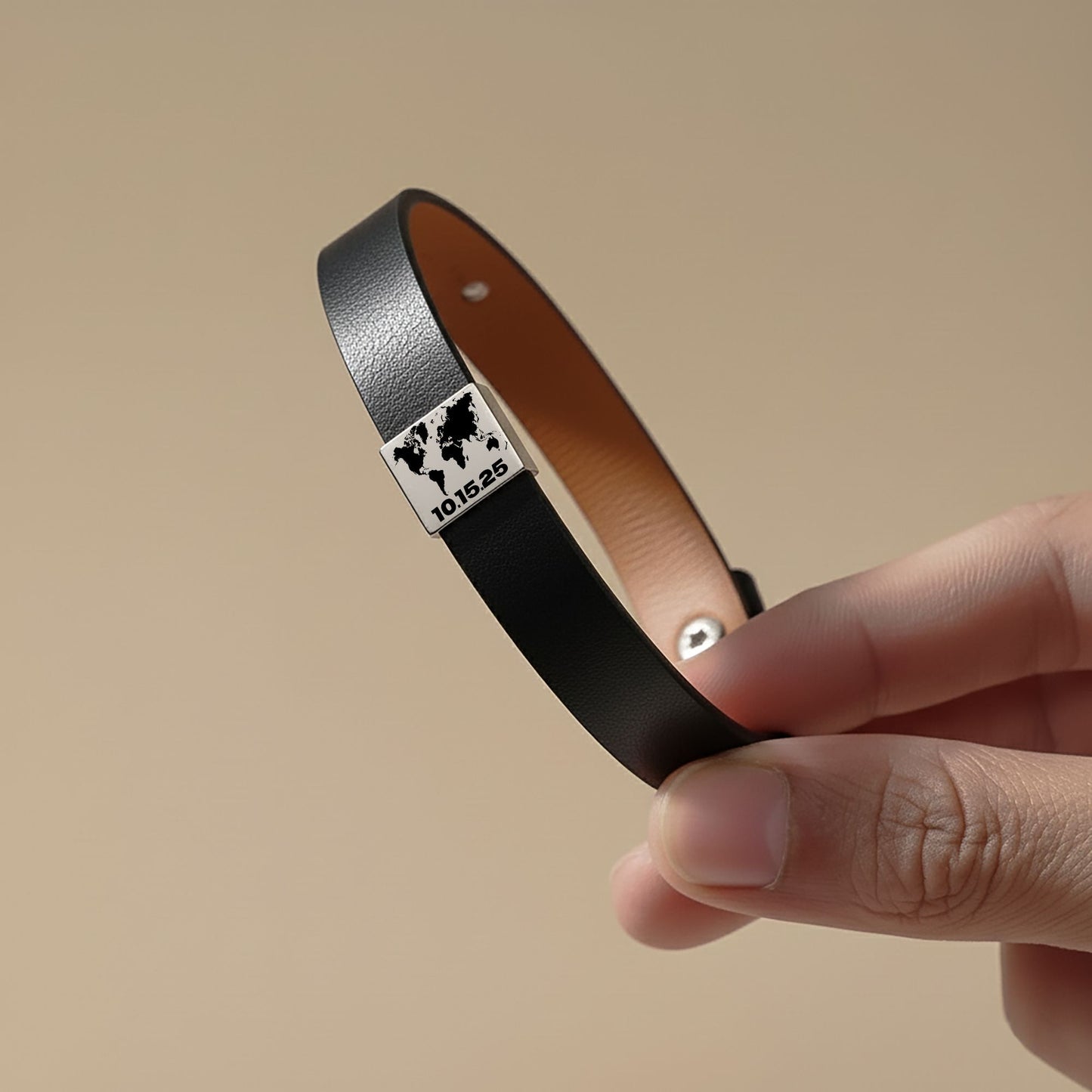 personalized baptism bracelet gift for brothers, baptism gift for men