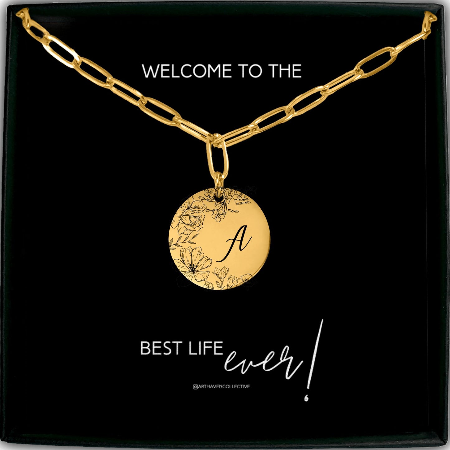 personalized baptism necklace for sisters, best life ever gifts for sisters