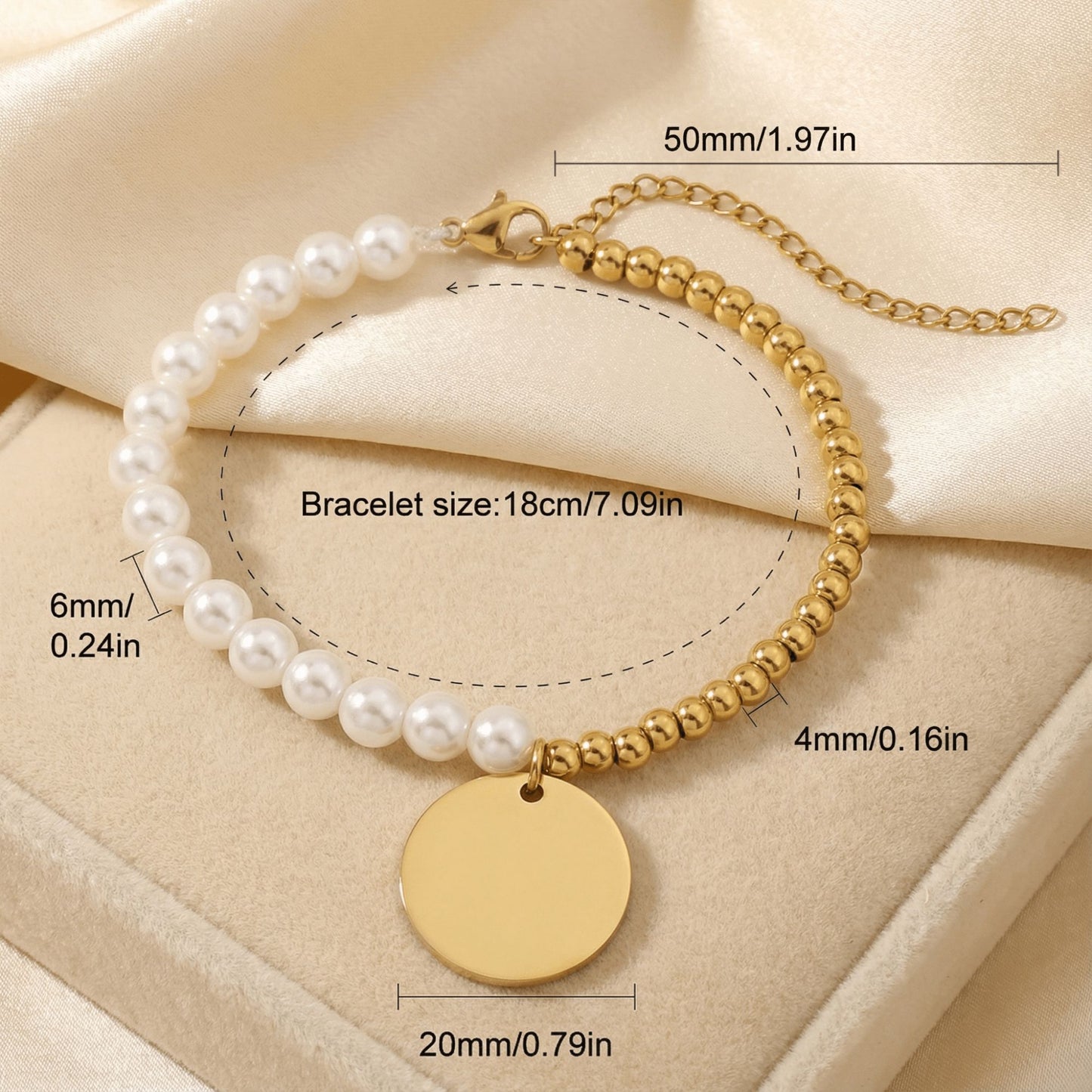 wildflower personalized baptism bracelet for sisters