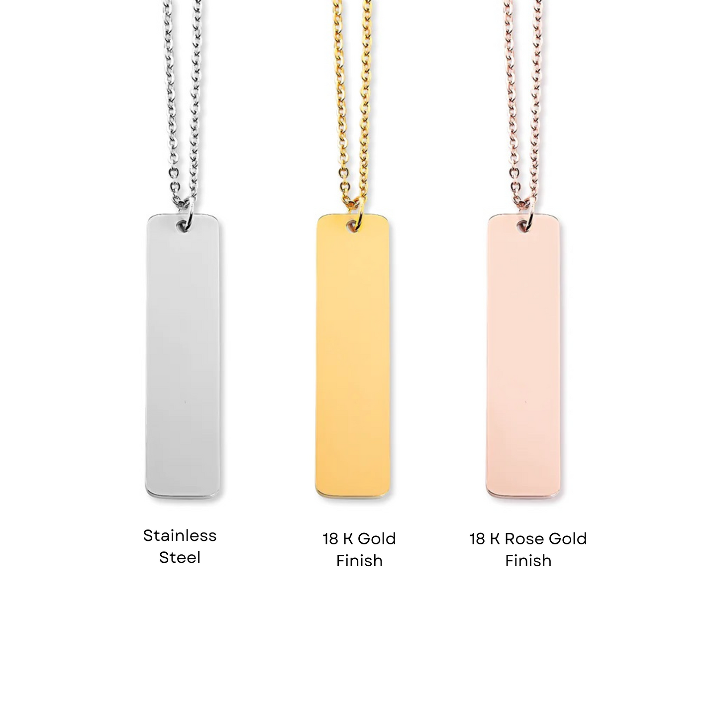 i vertical necklace for sisters, choose your flower